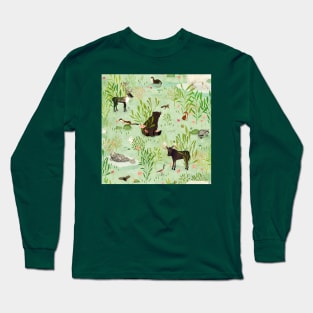 This wild life (Green) Long Sleeve T-Shirt